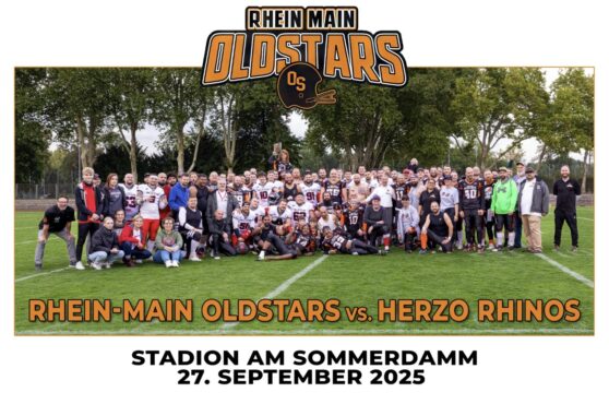 Rhein Main OldStars Game 2025 mit den Herzo Rhinos Foto: Blurred-Pics